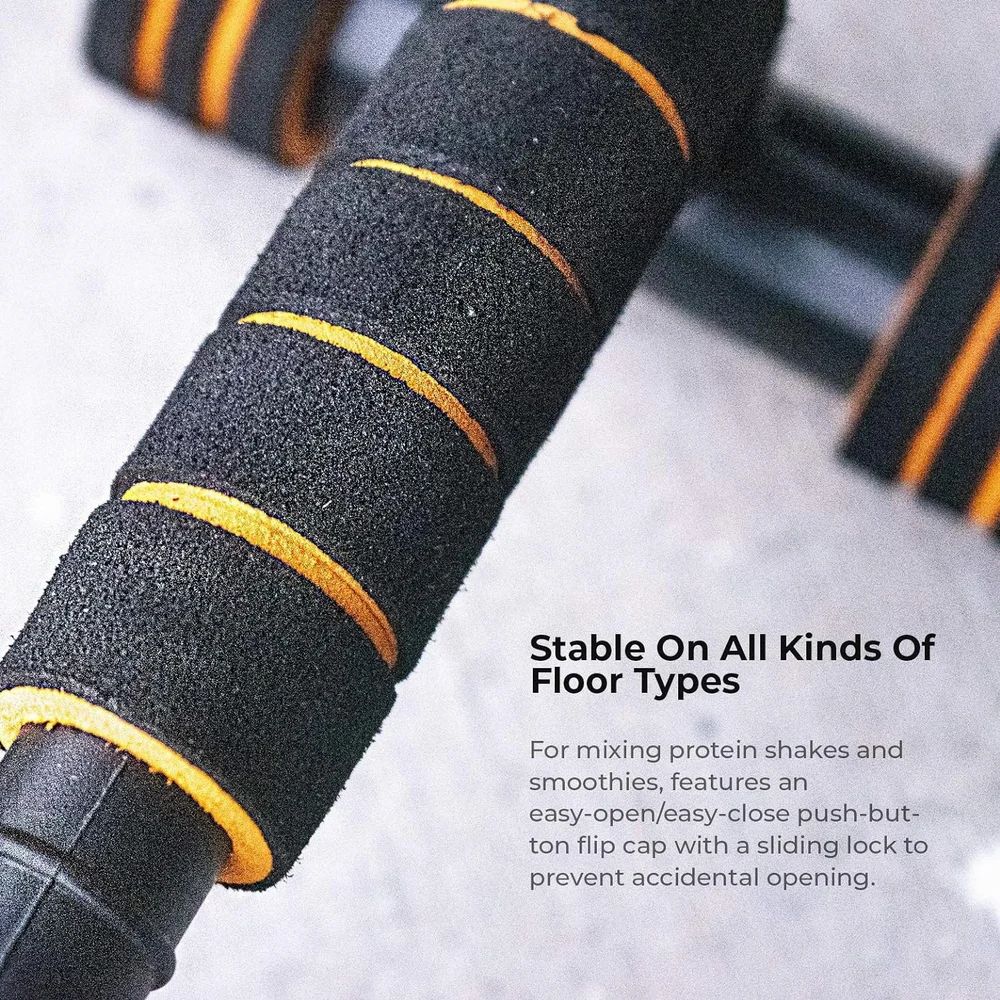 Push Up Handle Bar with Foam Grip (Fixed Bar)